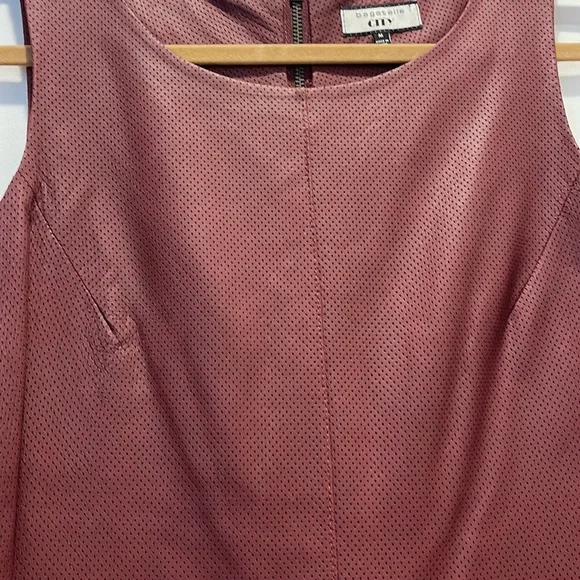 Leather dress by Bagatelle - Picture 3 of 6